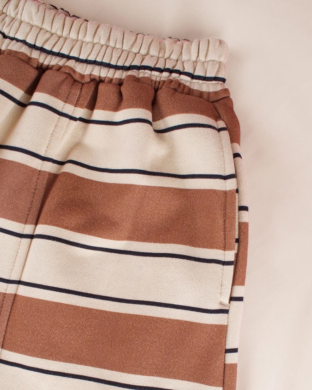 Gerald Trouser - Chocolate Rugby Stripe