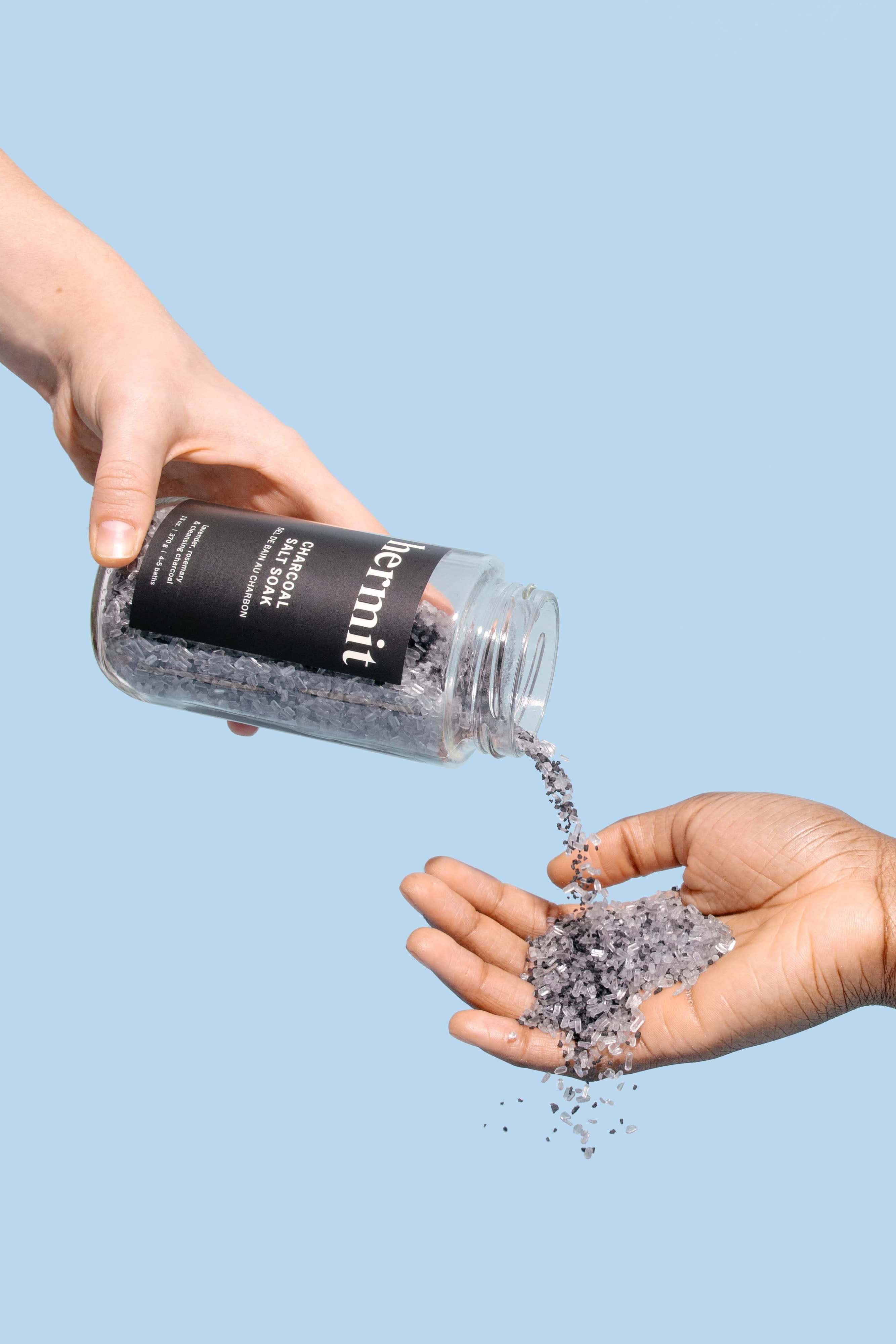 Charcoal Salt Soak