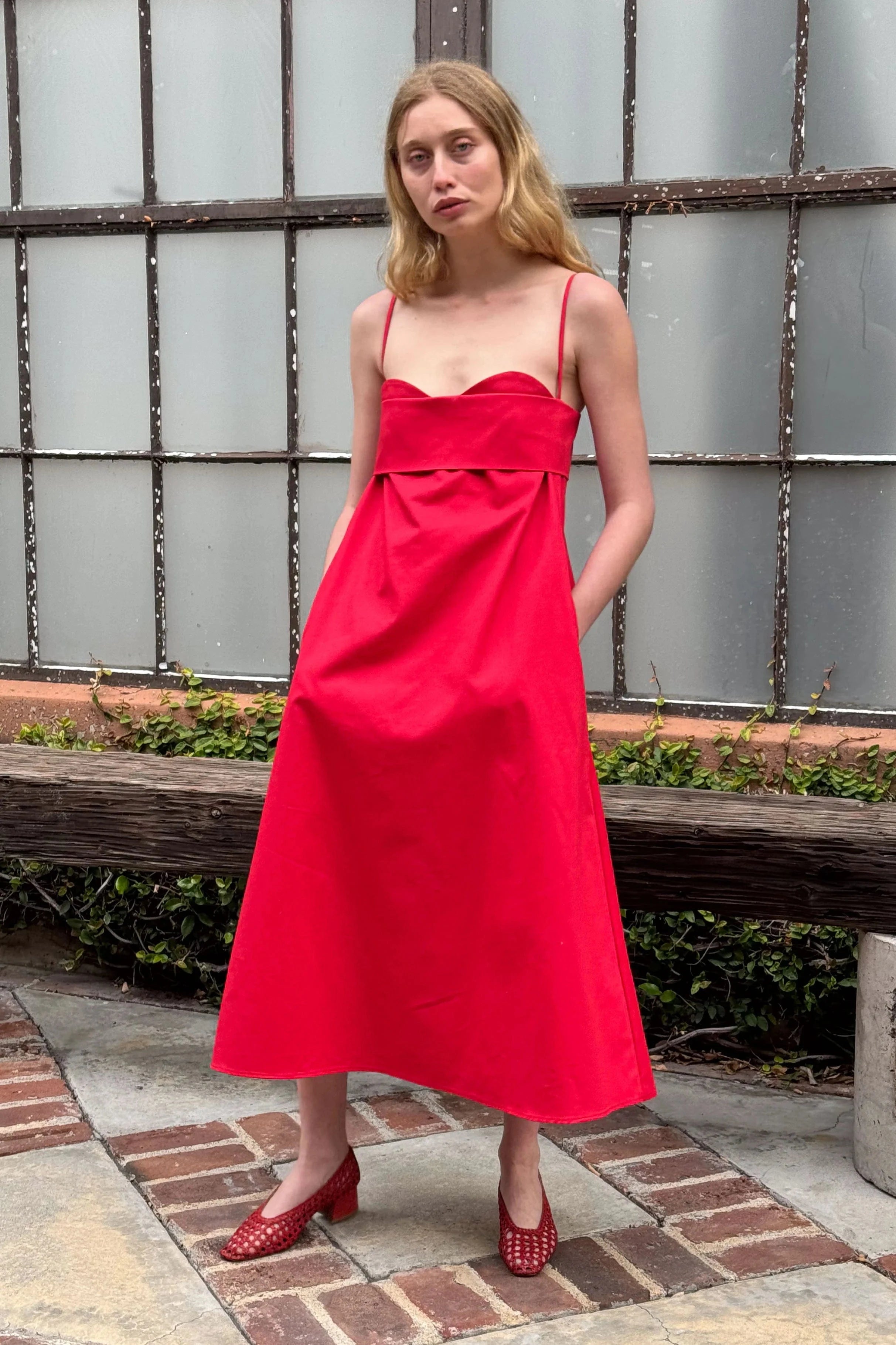 Verona Dress - Red