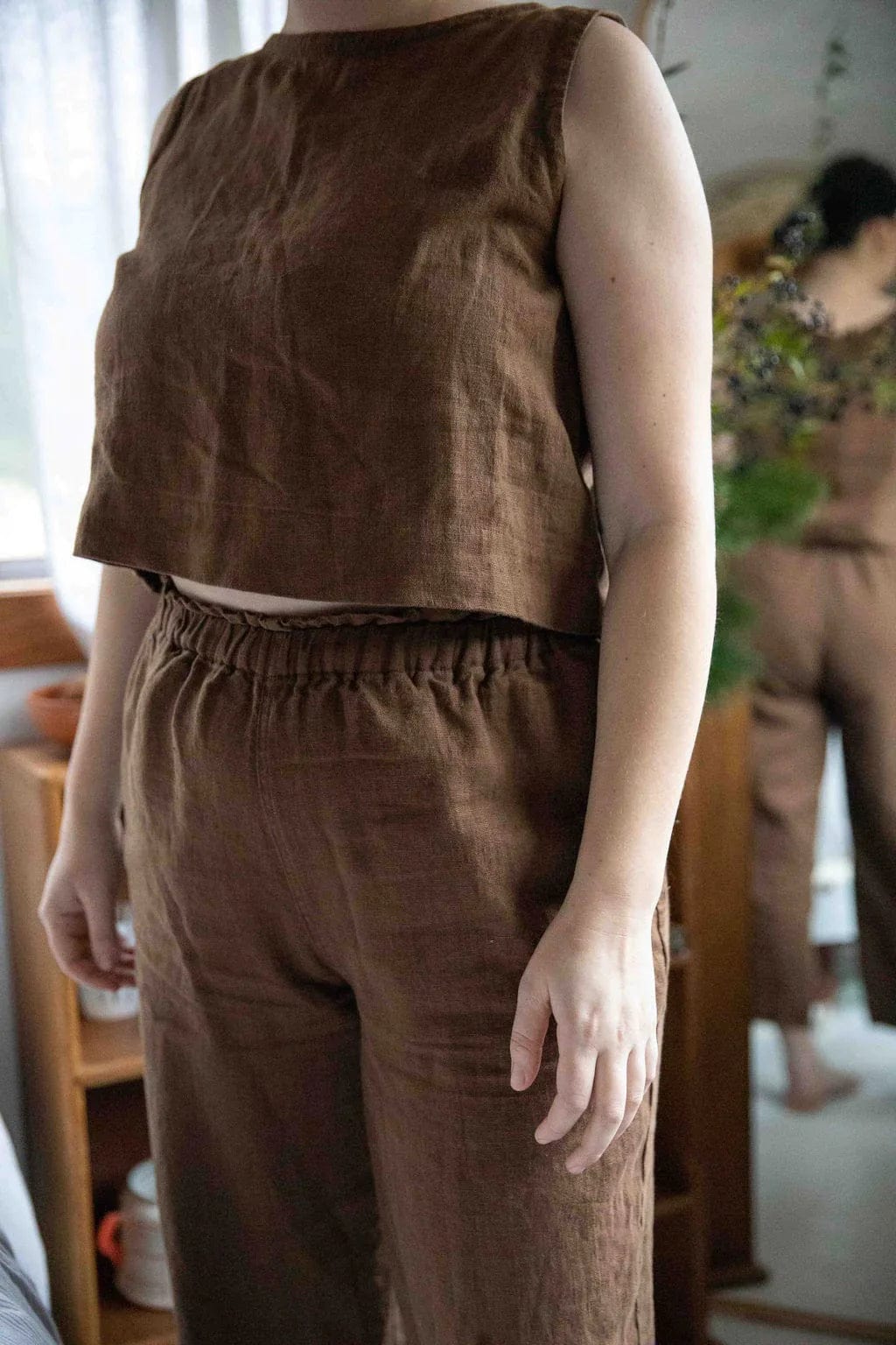 Eva Pant - Chestnut