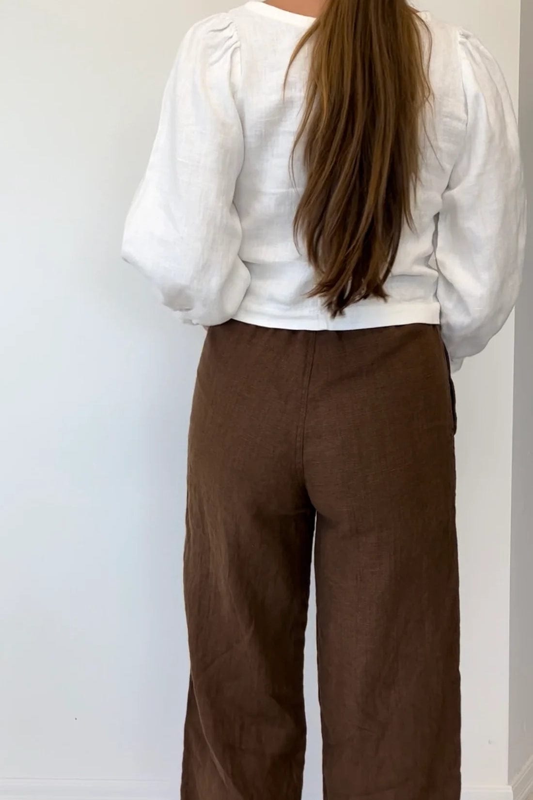 Eva Pant - Chestnut