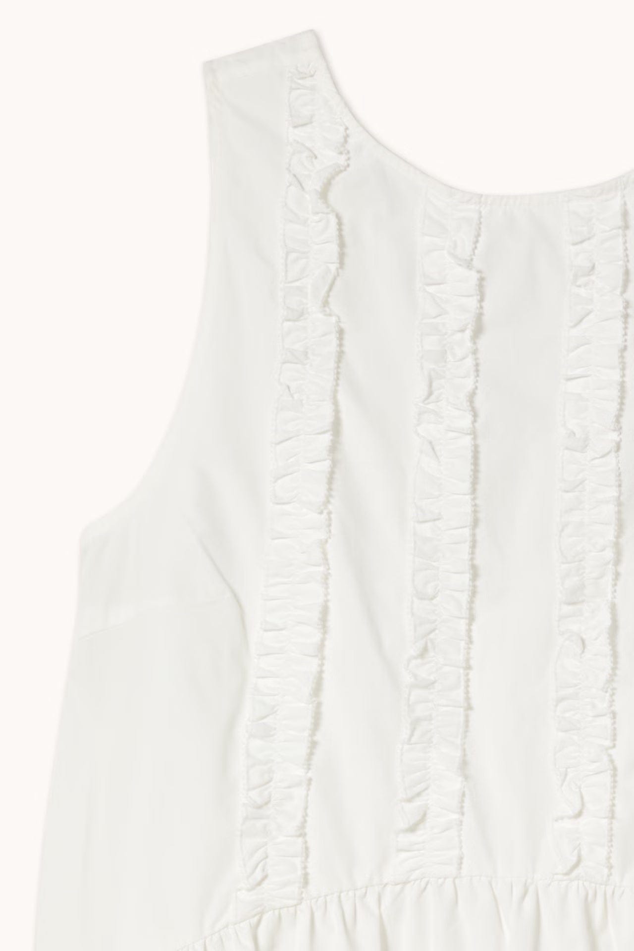 Low Back Frills Dress