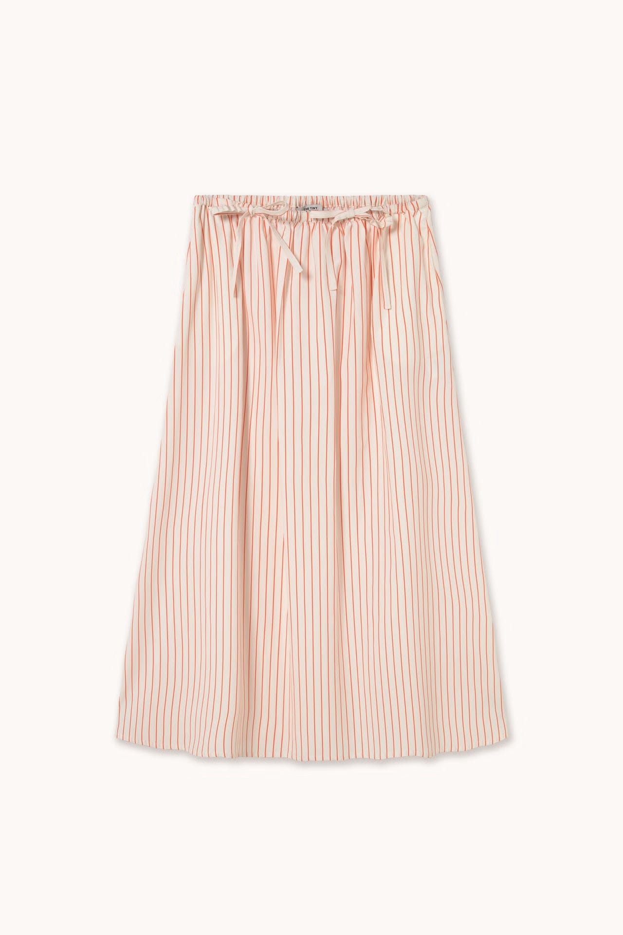 Thin Stripes Bow Skirt