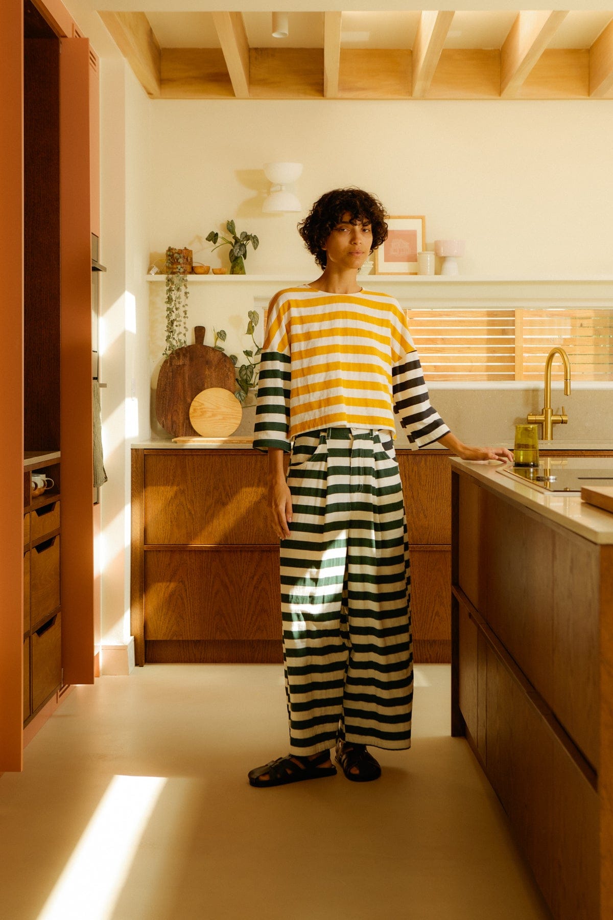 Carr Top - Patchwork Stripe