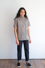 Henry Shirt - Stripes Print