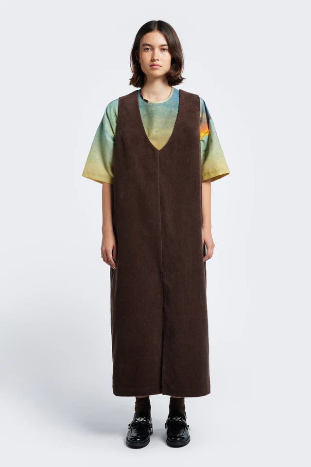 Arc Dress - Dark Brown