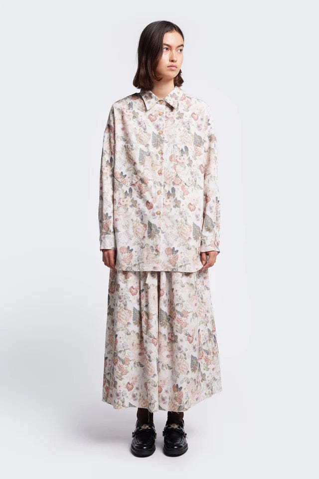 Resting Cord Shirt - Floral