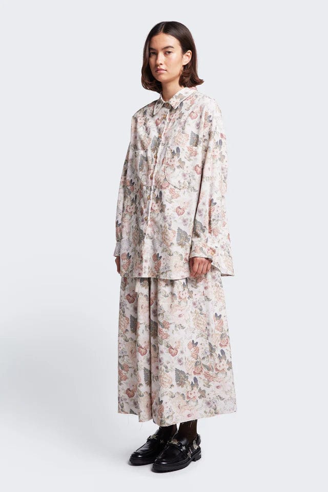 Resting Cord Shirt - Floral