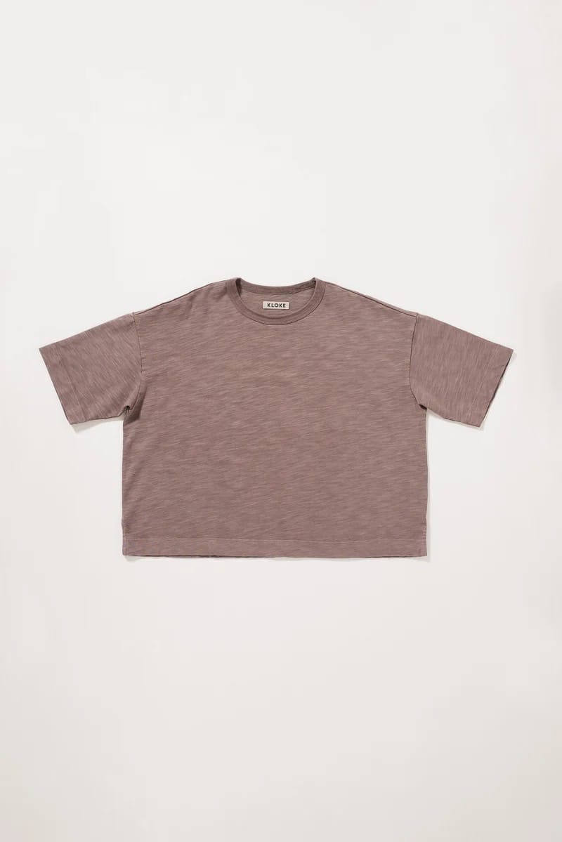 Overdyed Obelisk Tee - Nut Brown