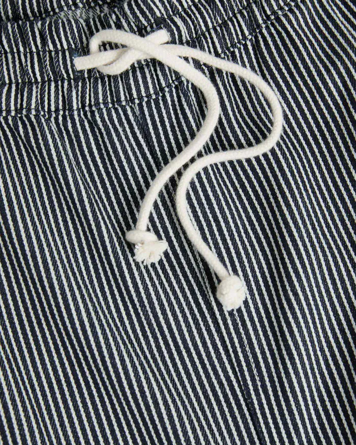 Ponte - Dark Navy Stripes