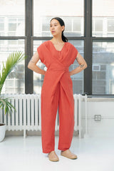 Venus Wrap Jumper - Camellia