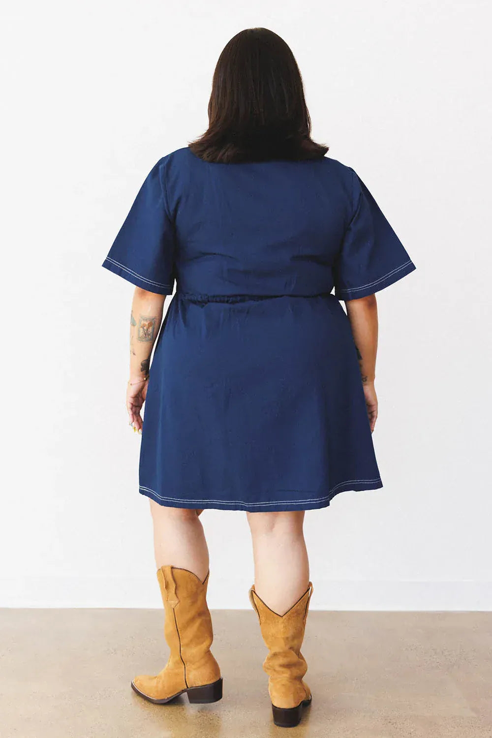 Utility Dress - Navy