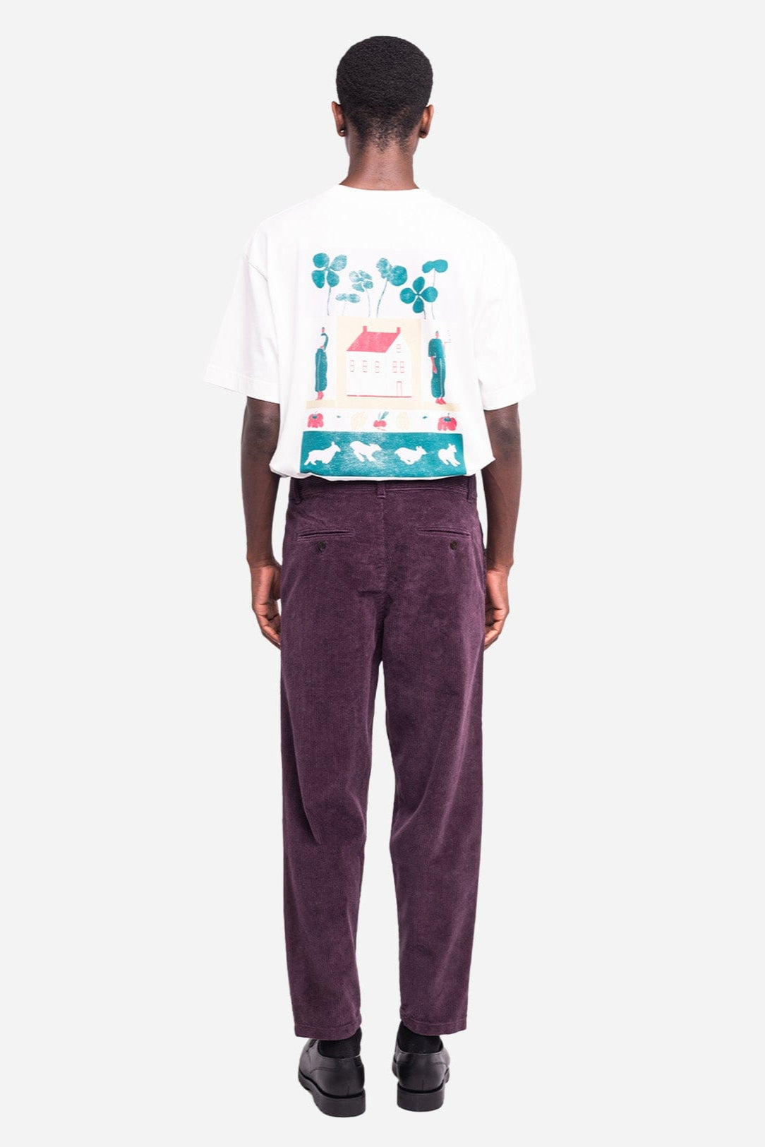 Swing Pants - Prune Cord