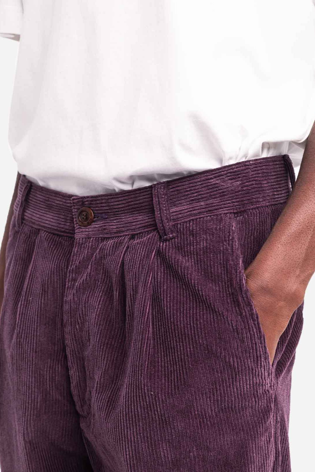 Swing Pants - Prune Cord