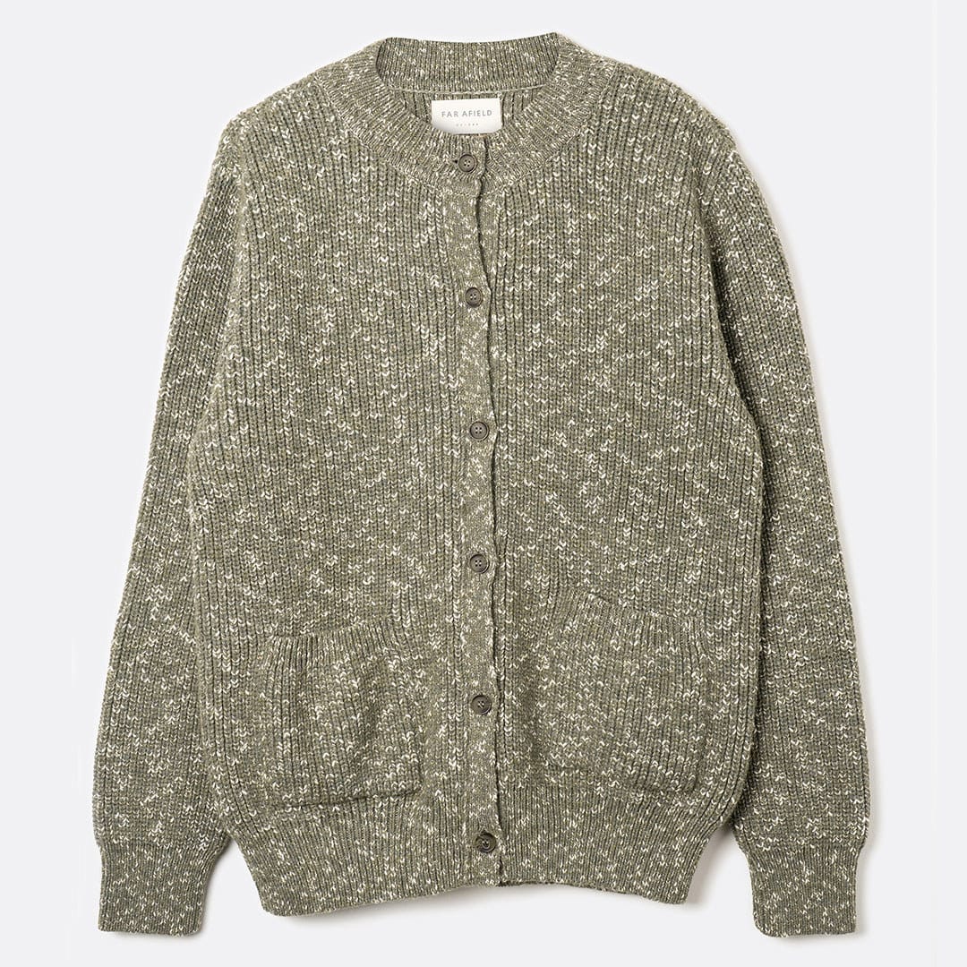 Albers Ribbed Cardigan - Light Green