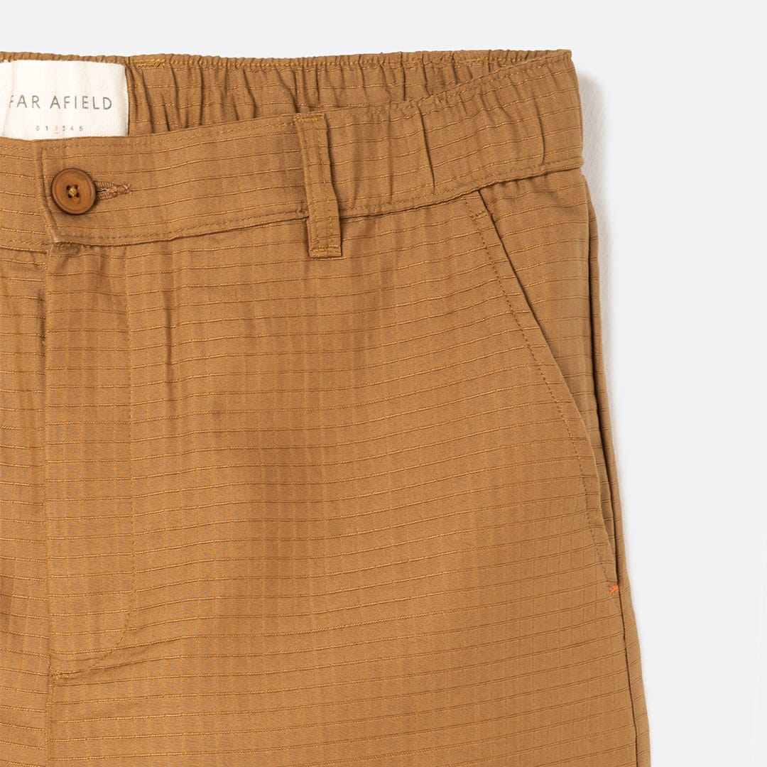Dekk Trouser - Brown Ripstop