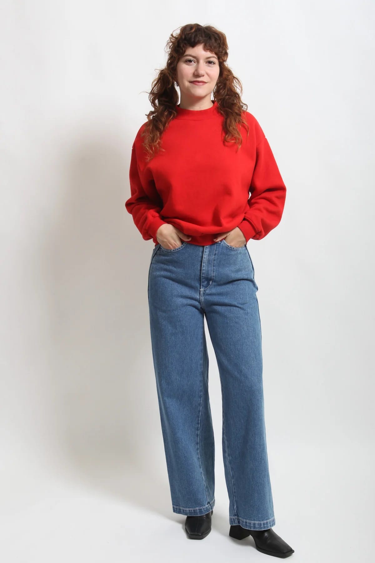 Parc Sweatshirt - Ruby