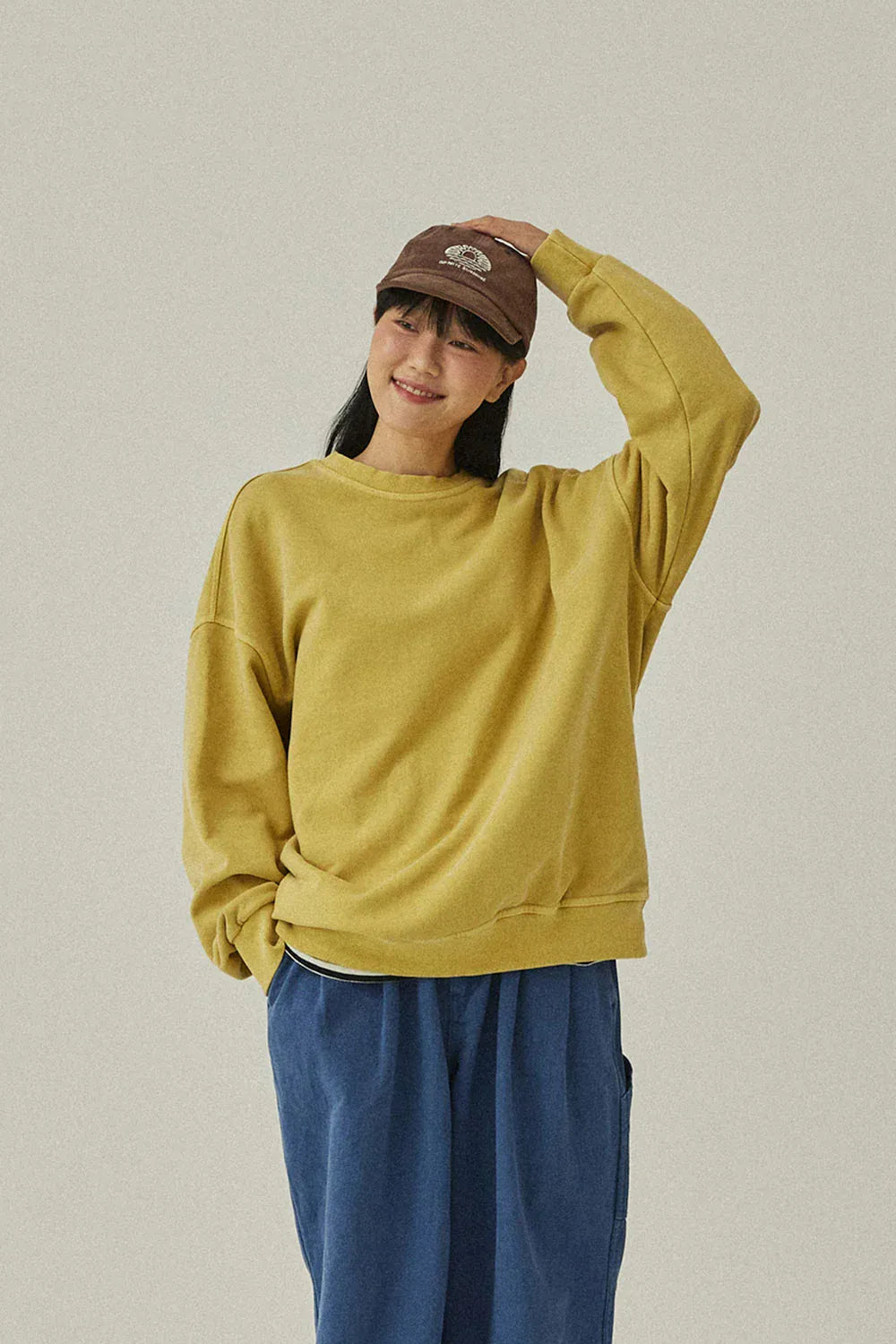 Pigment Sweatshirt - Mustard
