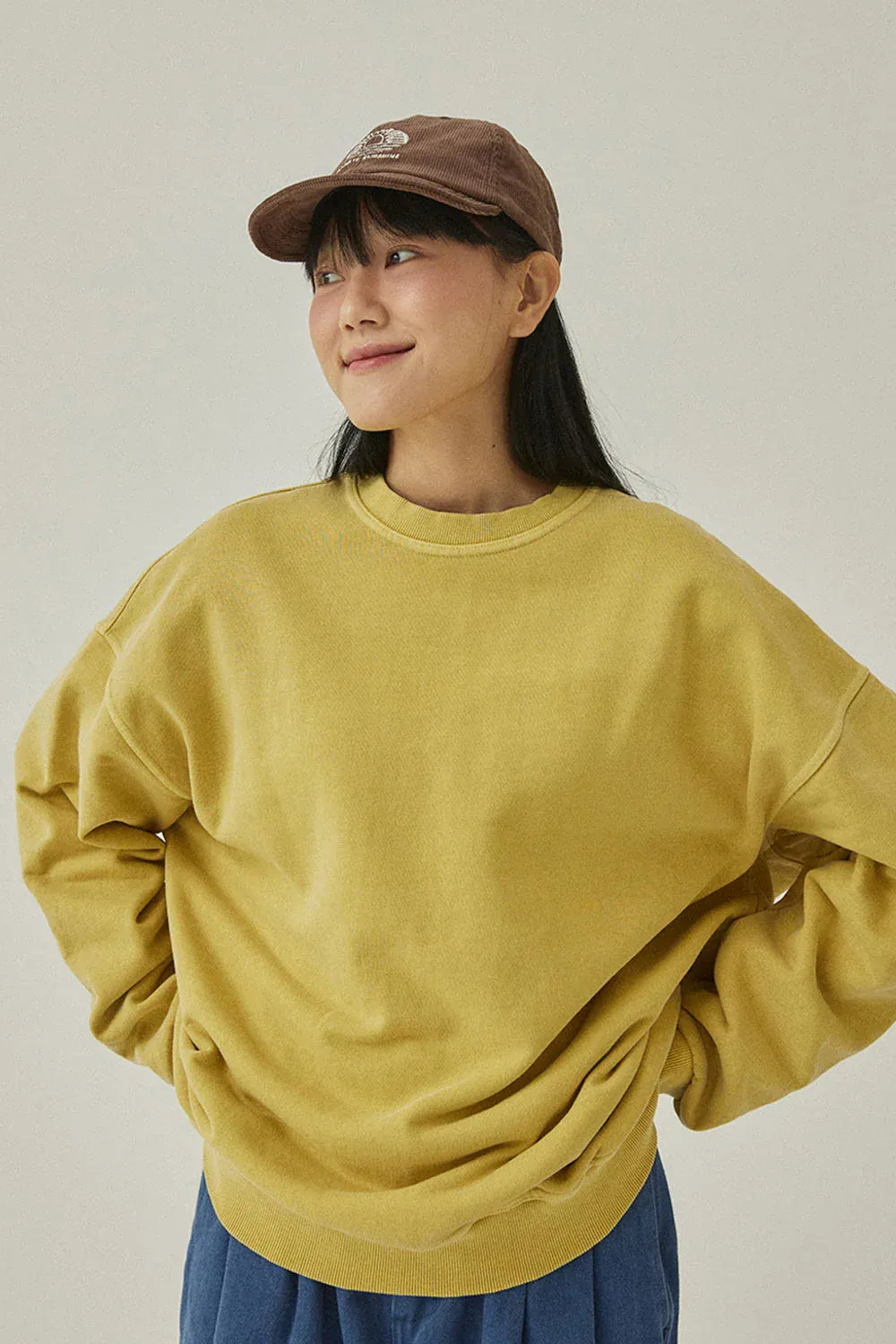 Pigment Sweatshirt - Mustard