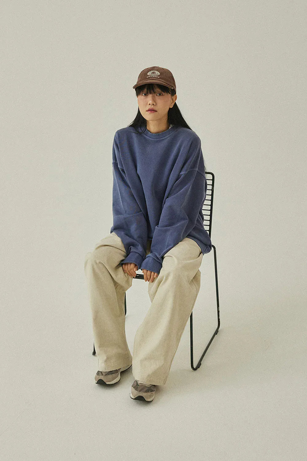 Pigment Sweatshirt - Vintage Navy