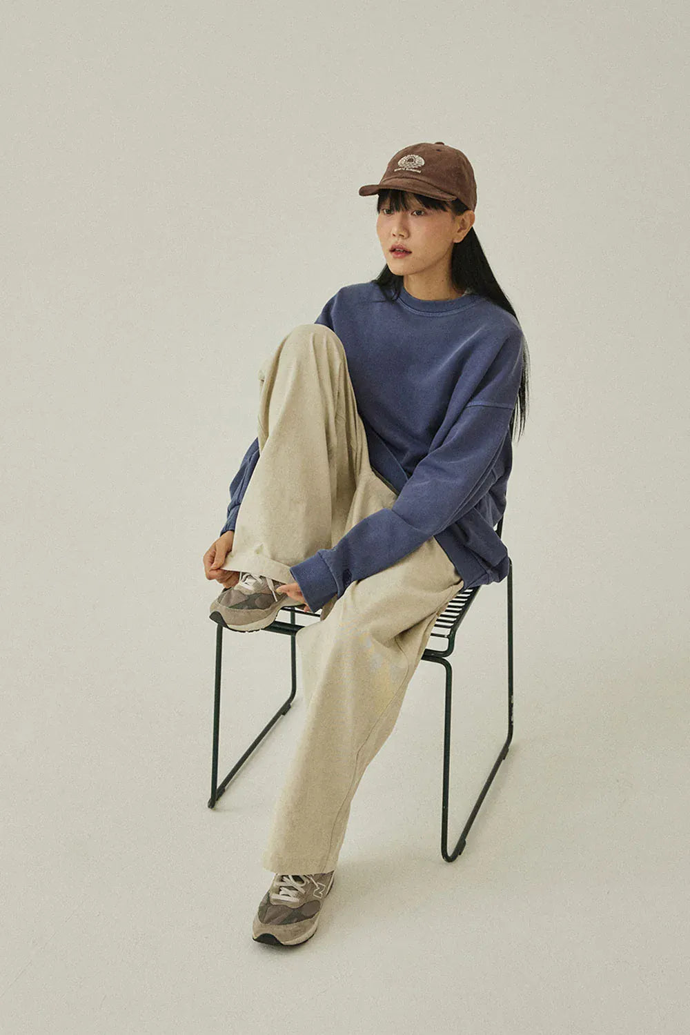 Pigment Sweatshirt - Vintage Navy