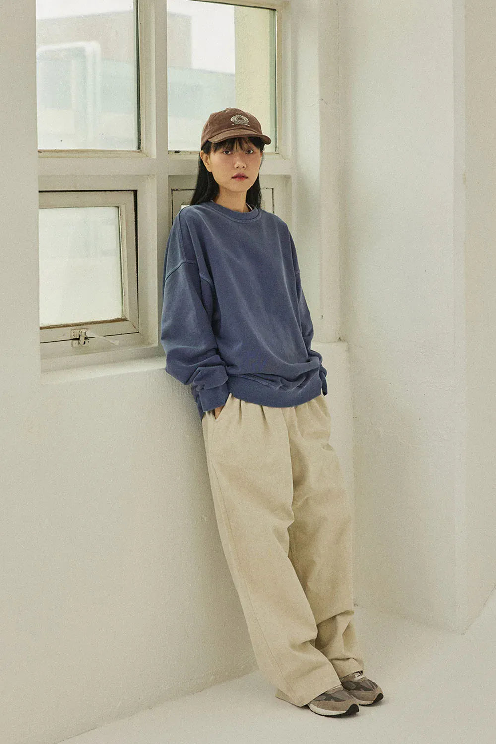 Pigment Sweatshirt - Vintage Navy