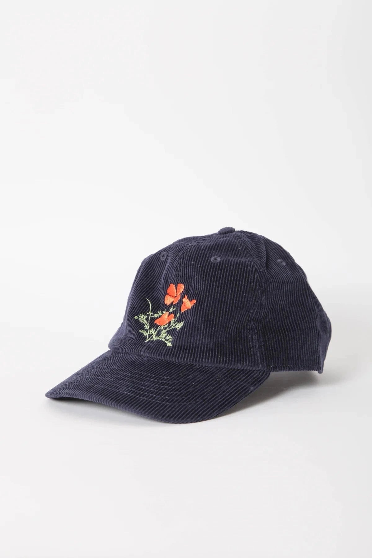 Poppy Cap - Navy Cord