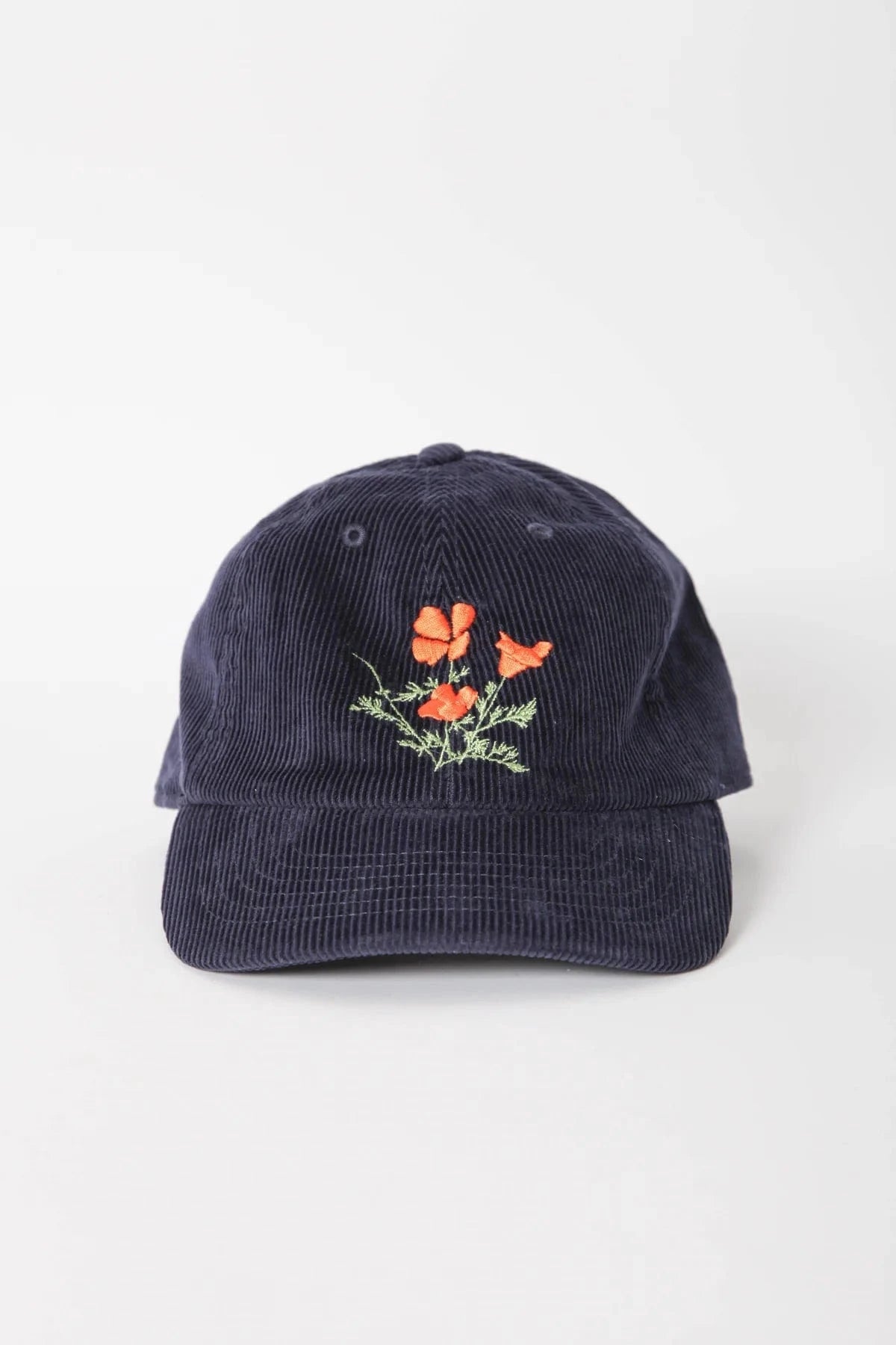 Poppy Cap - Navy Cord