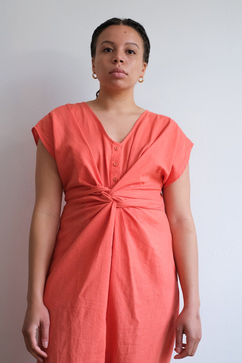 Venus Wrap Jumper - Camellia