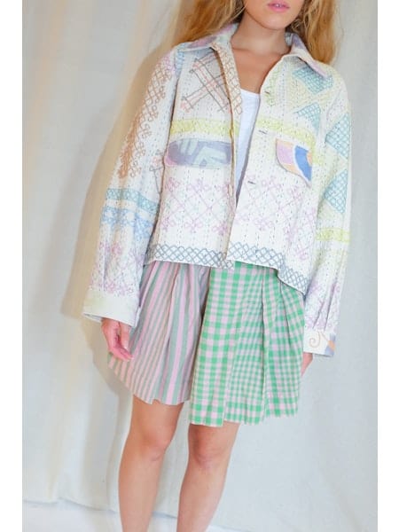 Astrid Jacket - Garden Mosaic