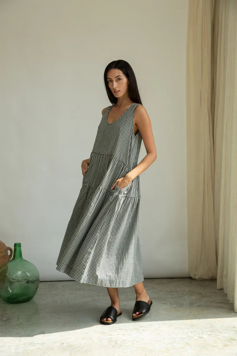 Kyra-Cay Dress - Gingham
