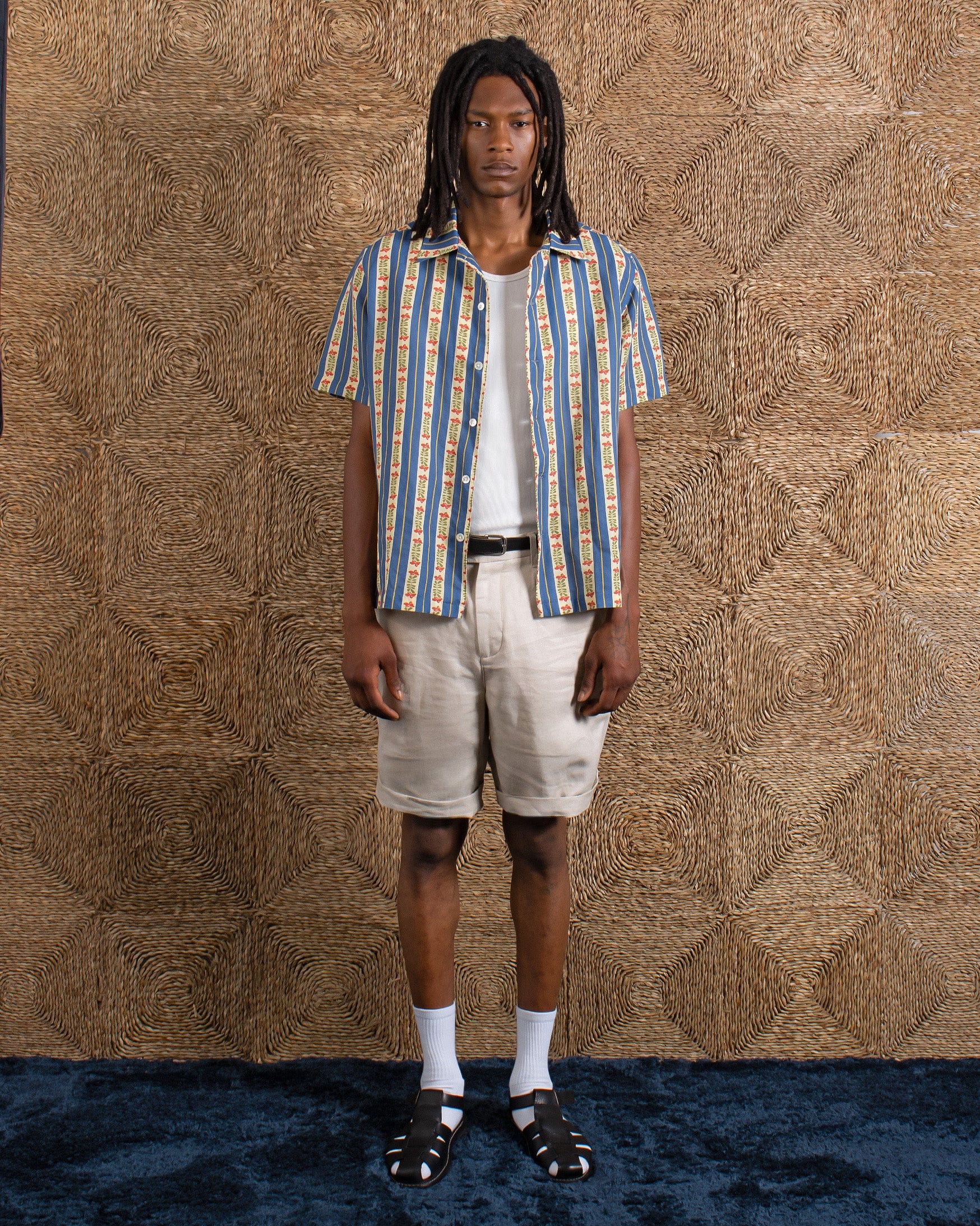 Busey Shirt - Blue Floral