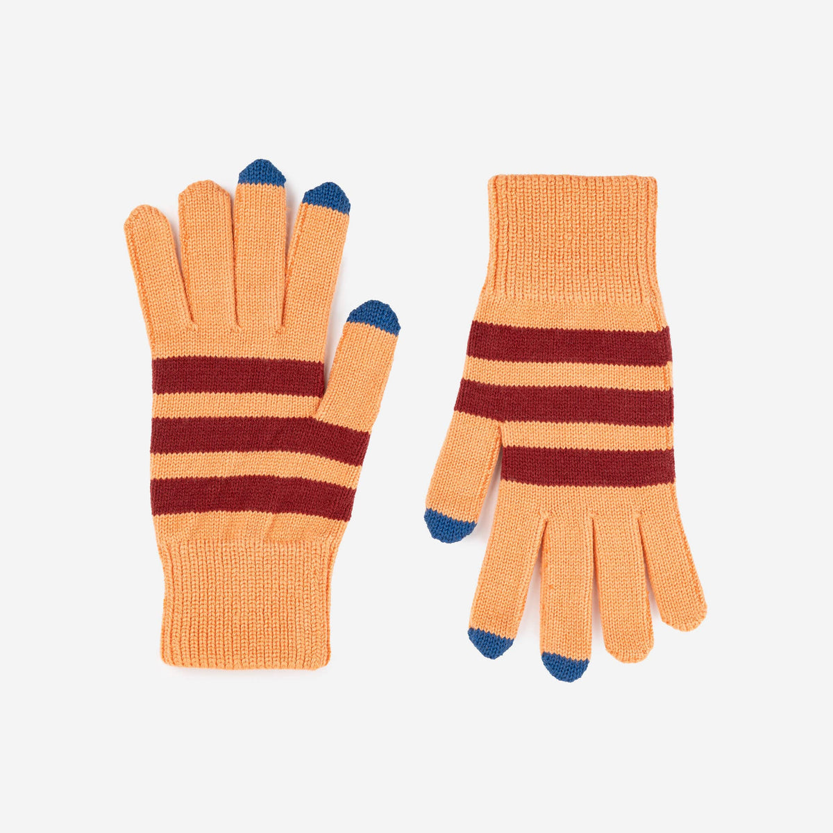 Touchscreen Gloves - Peach Wine Red