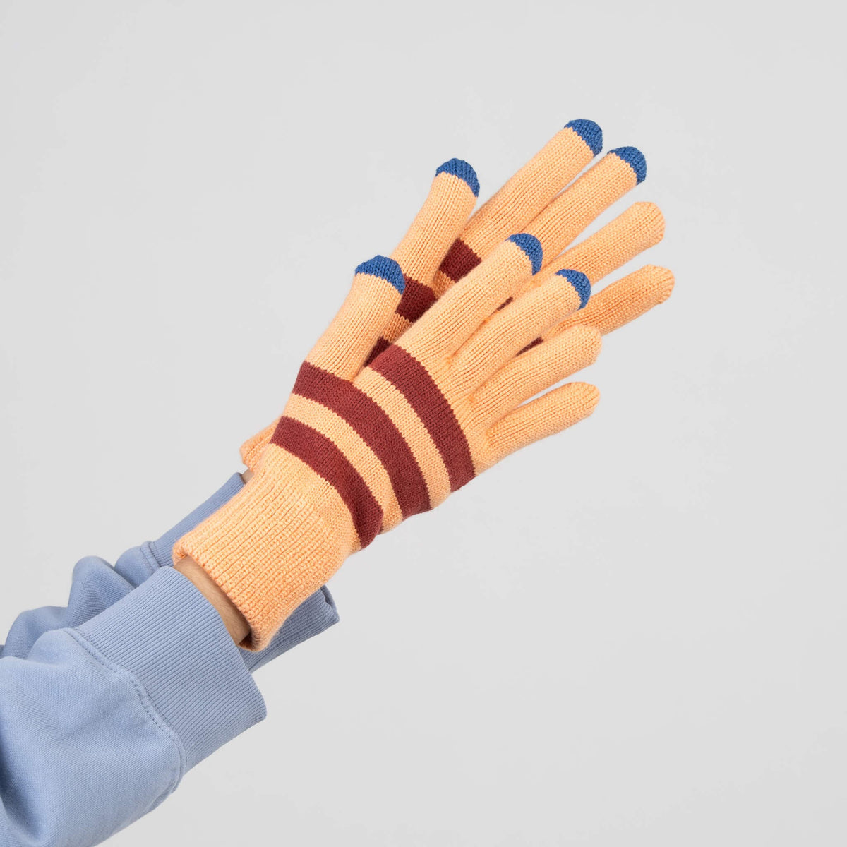 Touchscreen Gloves - Peach Wine Red