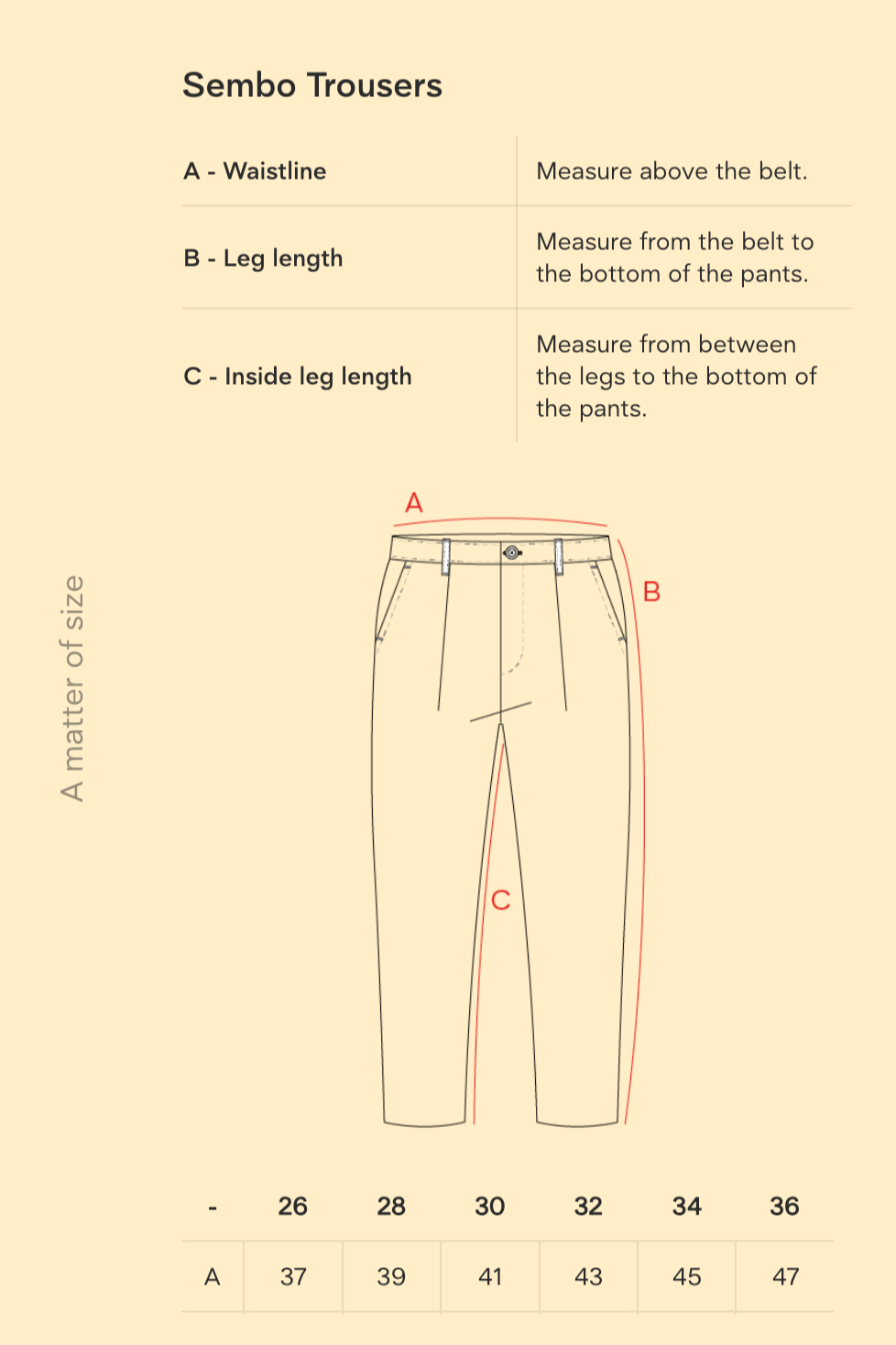 Sembo Pants - Black