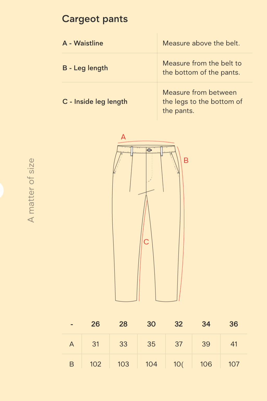 Cargeot Trouser - Black