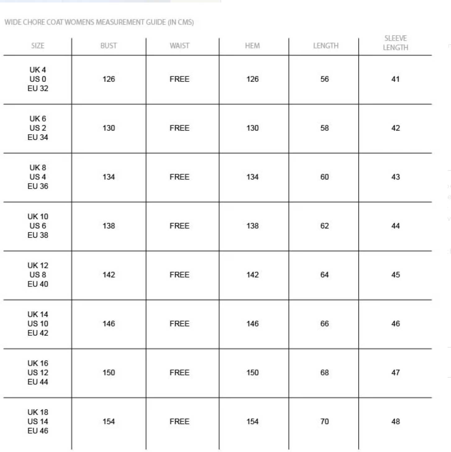 Wide Chore Coat - Cobalt