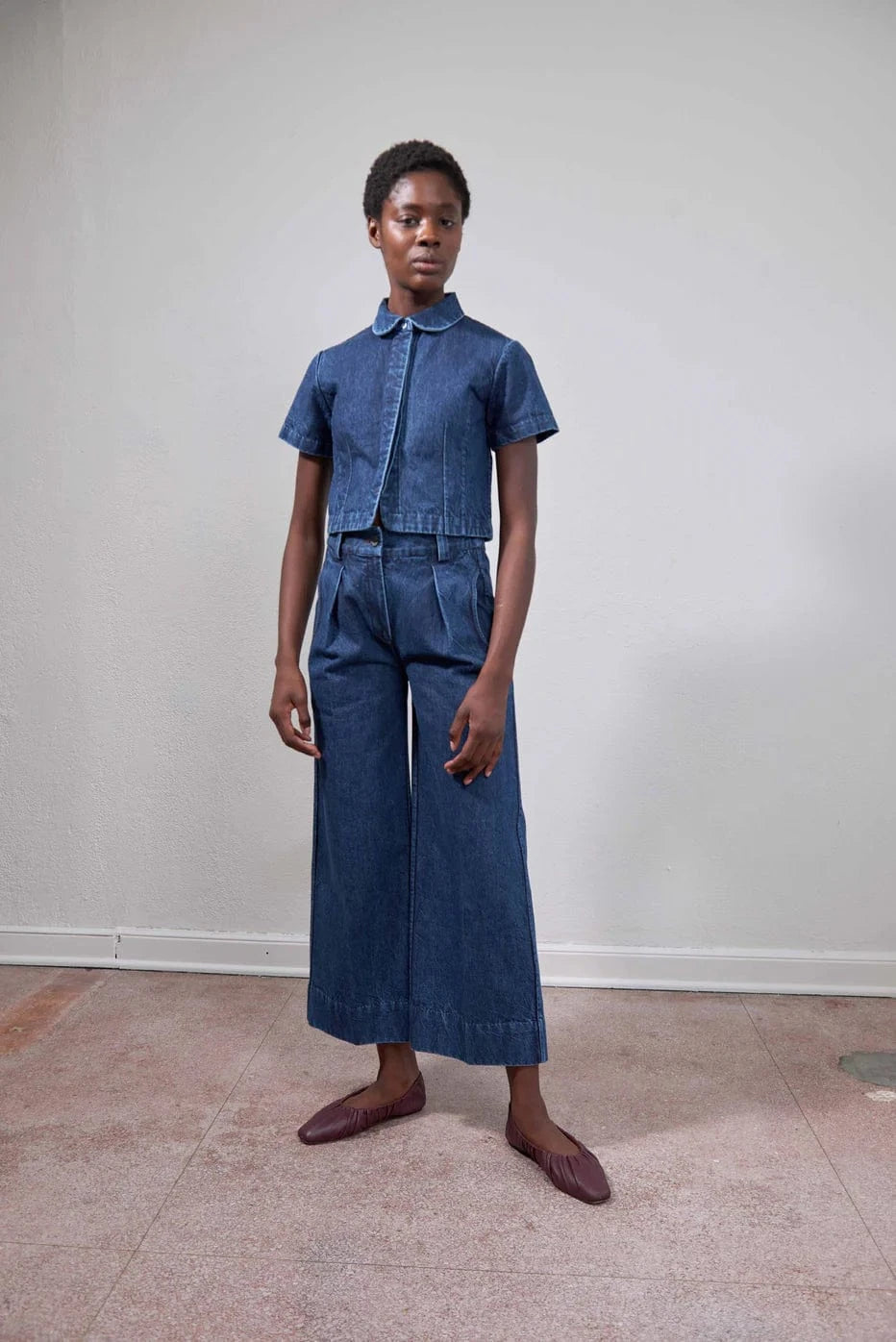 Sebastian Top - Indigo Denim
