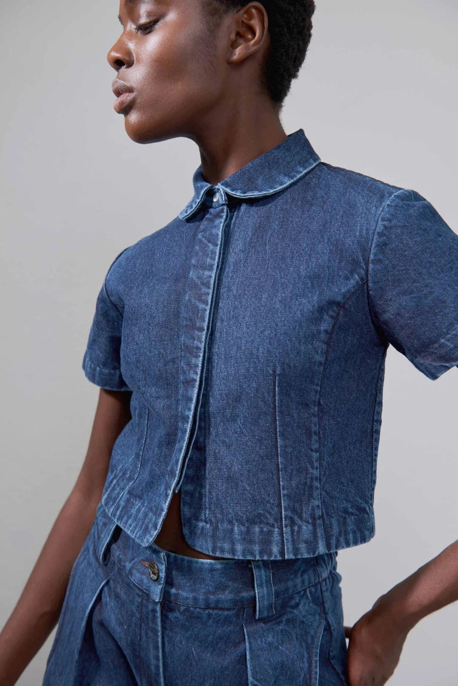Sebastian Top - Indigo Denim