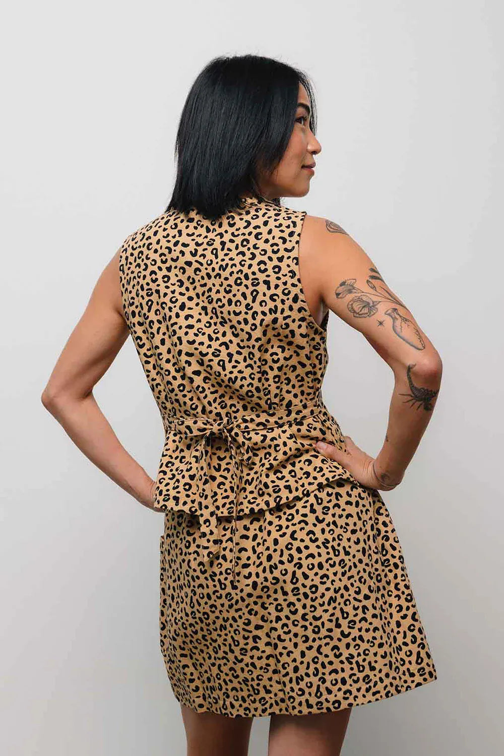 Shell Utility Skort - Leopard