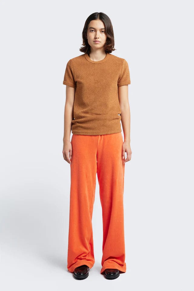 Prone Toweling Track Pant - Tangerine