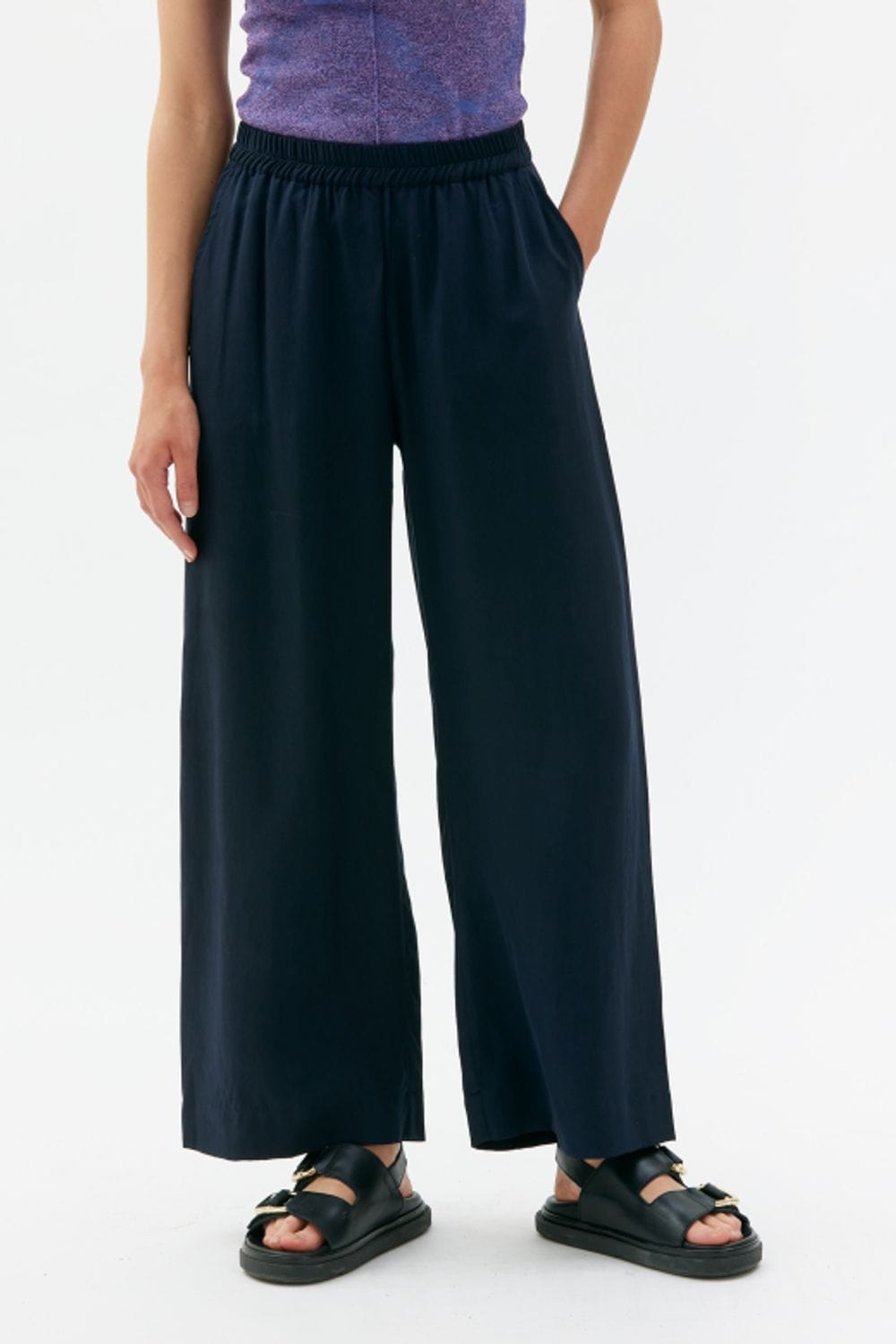 Thea Tencel Pants - Black