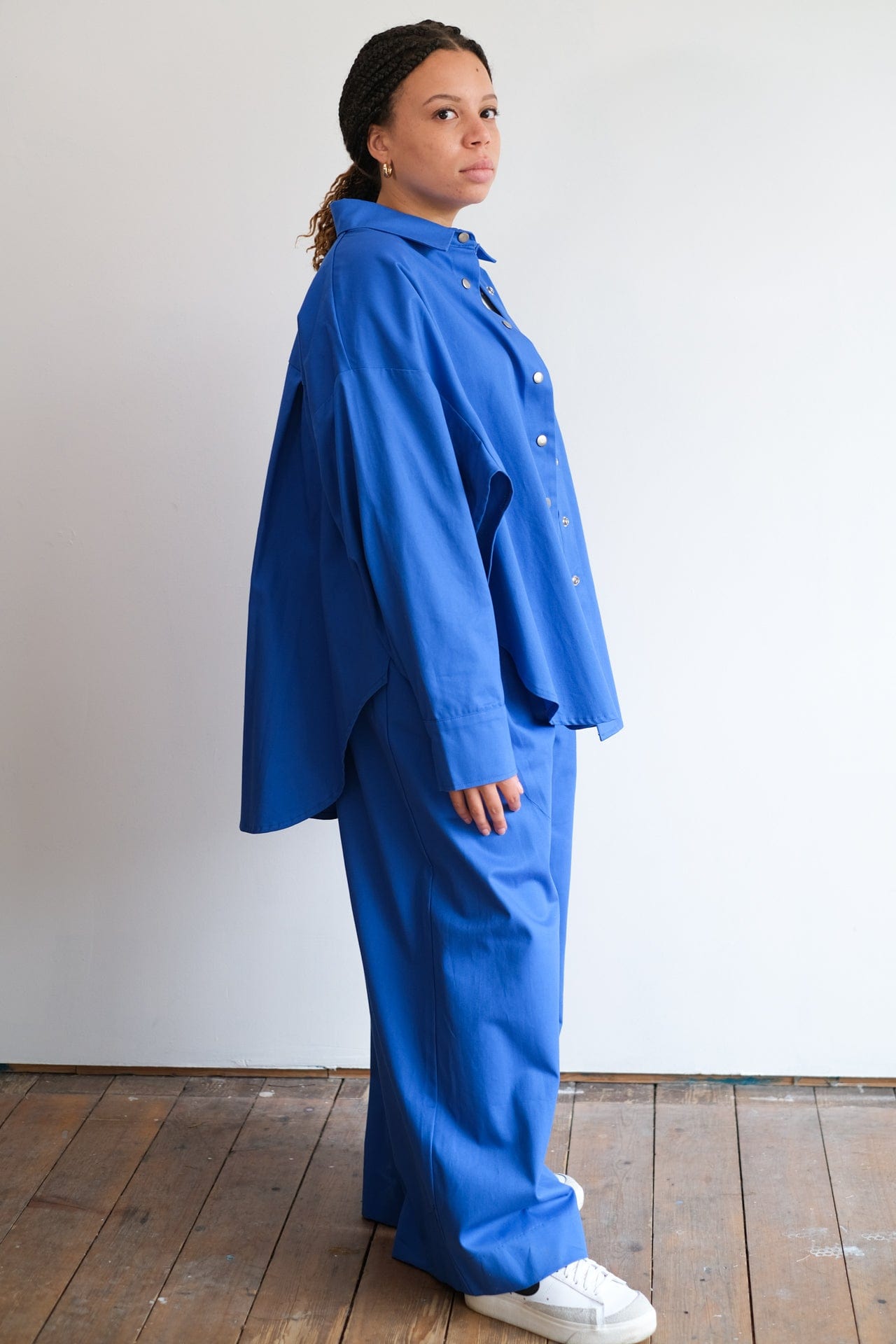 Naomi Trousers - Marine Blue