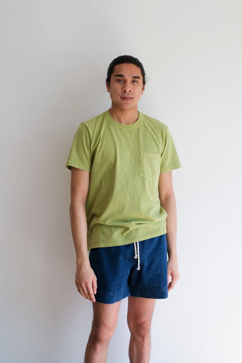 Pigment Pocket Tee - Verdant Green