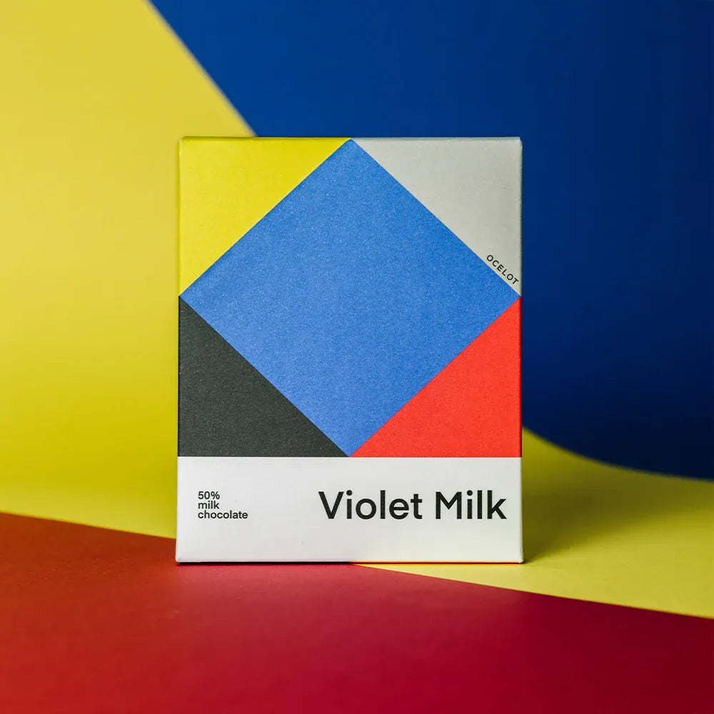 Violet Dark-Milk Chocolate