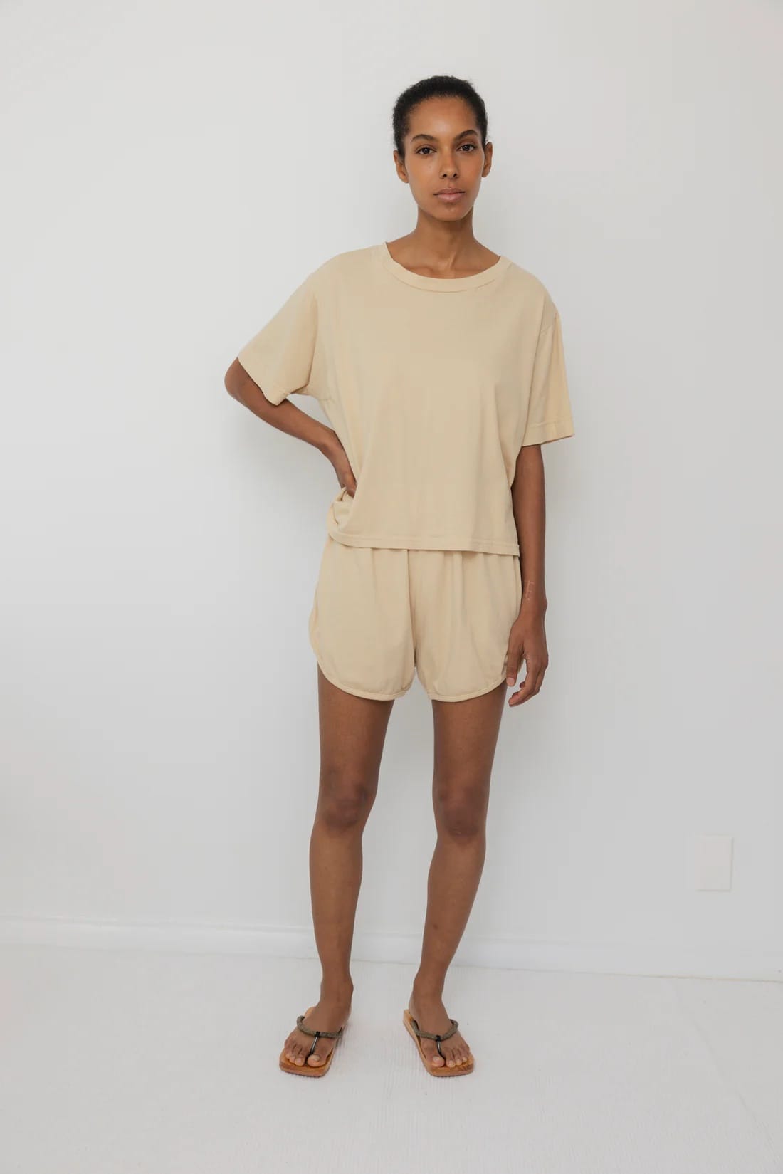 Box Tee - Barley