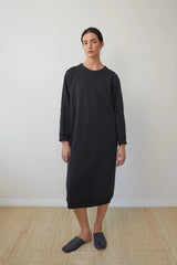 Sweatshirt Dress - Black