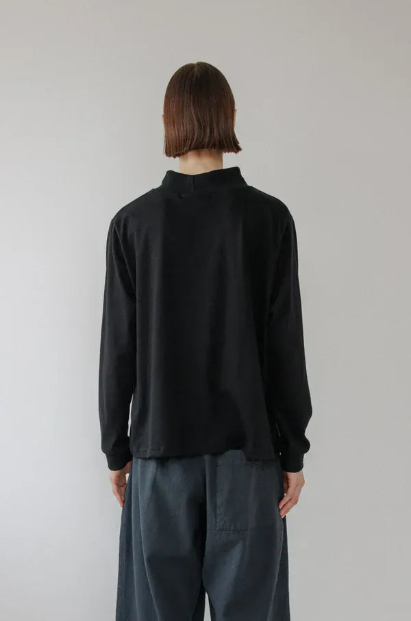 Loose Mockneck - Black