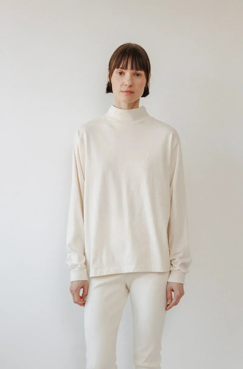Loose Mockneck - Natural