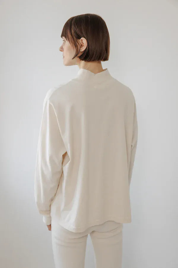 Loose Mockneck - Natural